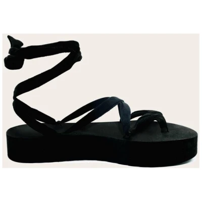 Rarámuri Plateau-Sandalen mit austauschbaren Bändern - Charo Vegan