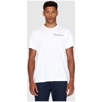 Regular Fit Single Jersey Small Chest Print T-Shirt