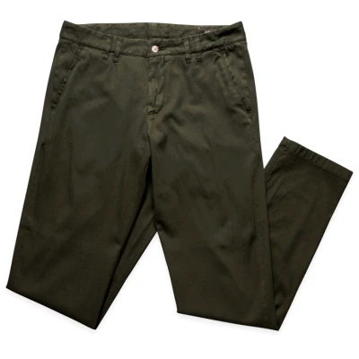 Rhodos Anzug-Chino Oliv Vegan