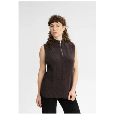 Rollkragen Strick Pullunder GAMINI | von MELA | Fairtrade & GOTS zertifiziert