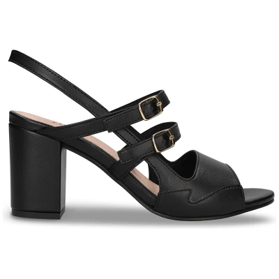 Roma Black Vegan Sandals