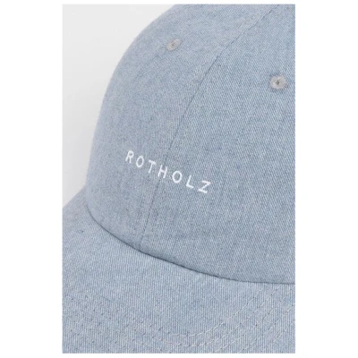 Rotholz Logo Dad Cap aus Bio-Baumwolle