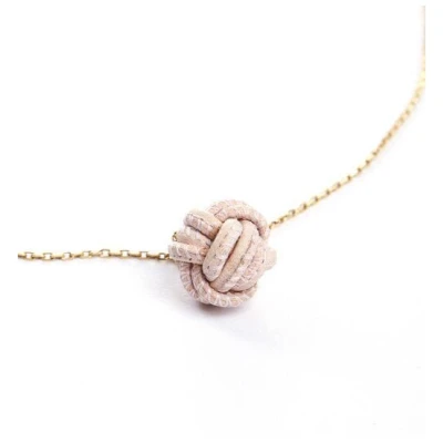 Royal Blush Fist Necklace Mini