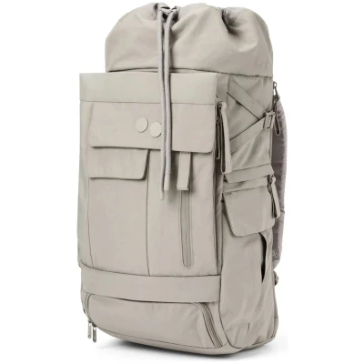 Rucksack Blok Medium Crinkle Taupe