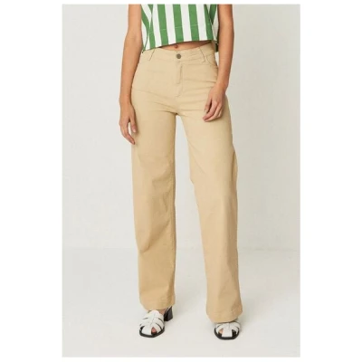 SKFK Ainhize Straight Leg Jeans - Sand
