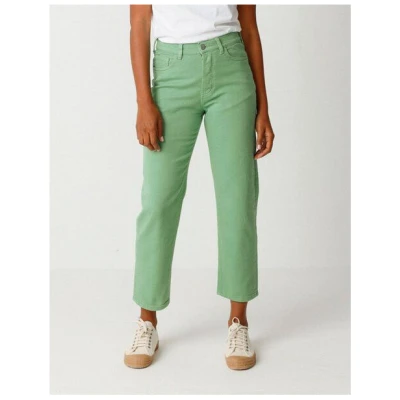 SKFK Straight Leg Jeans Ania - Green Grass