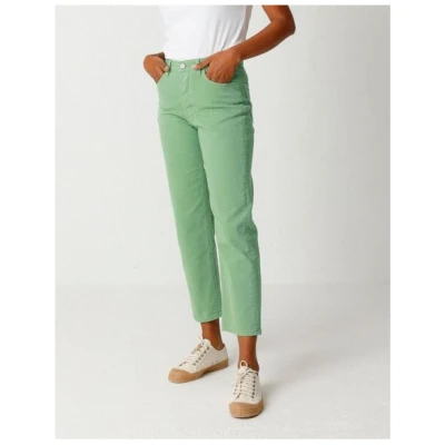 SKFK Straight Leg Jeans Ania - Green Grass