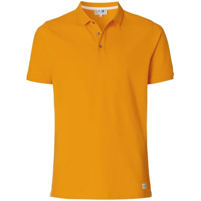 SKOT Herren vegan Polo Feuer Orange