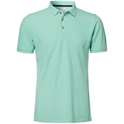 SKOT Herren vegan Polo Green Sapphire