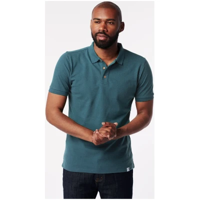 SKOT Herren vegan Polo Himmelblau