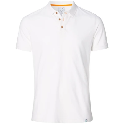 SKOT Herren vegan Polo Real White