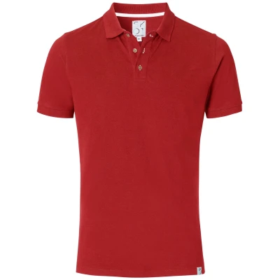 SKOT Herren vegan Polo Ruby Red