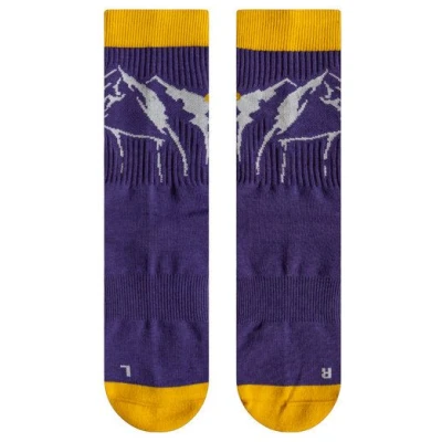 SOXN MOUNTAIN / Bunte Wandersocken / Bio-Baumwolle