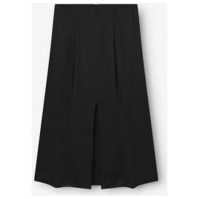 STORY OF MINE Satin Midirock aus überwiegend Naia
