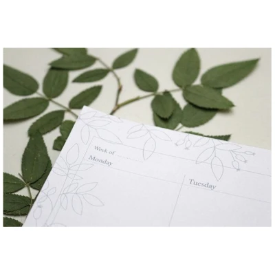 STUDIO KARAMELO Weekly Planner - Wochenplan, To-Do-Liste, Schreibtischunterlage
