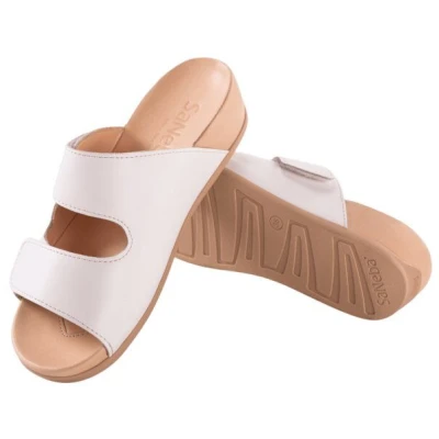 SaNeba Pantolette Damen | Open Spirit Velcro