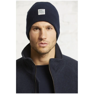 Sailor cropped rib beanie