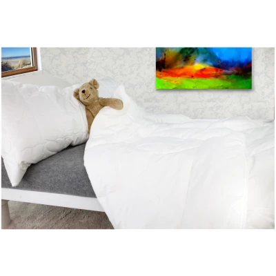 Schlafset für Erwachsene Cellulosefasern Bettdecke 135x200cm, Kopfkissen 40x80cm