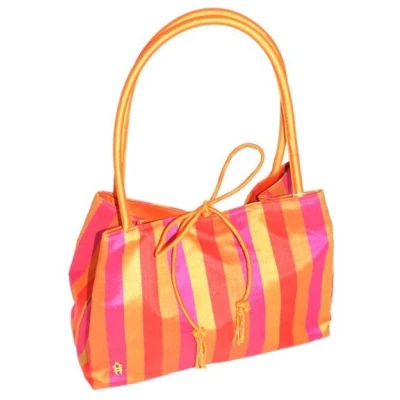 Schönes aus Indochina Handtasche mit Quasten aus Seide