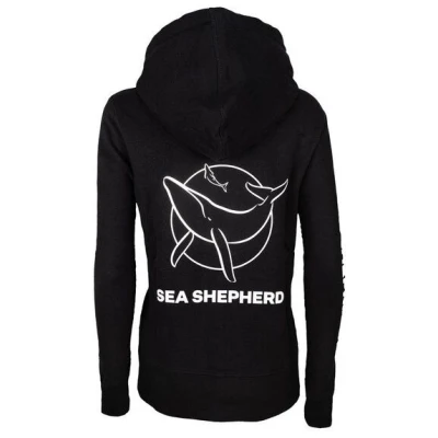 Sea Shepherd Langärmelige Sweatjacke "Classic Logo"