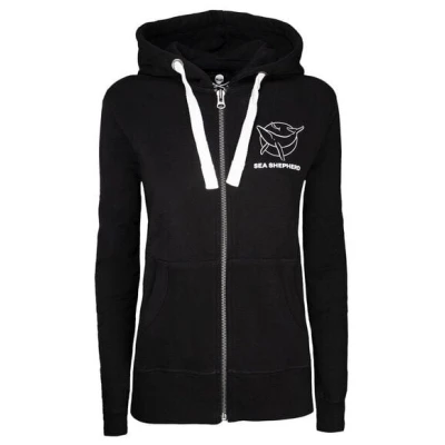 Sea Shepherd Langärmelige Sweatjacke "Classic Logo"