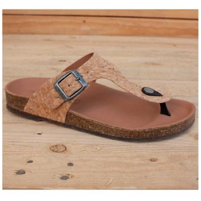 Shoezuu Vegan Vegane Kork Toe Post Zehentrenner Sandalen