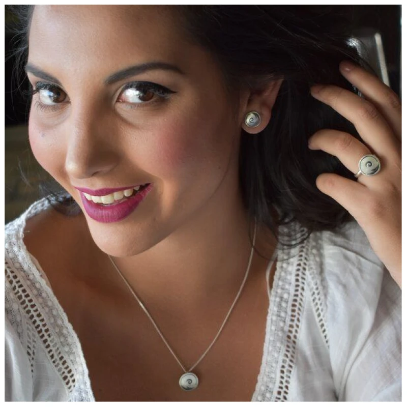 Silber Ohrringe pakilia Fair-Trade und handmade