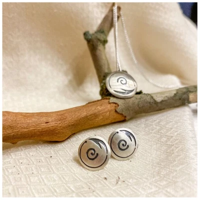 Silber Ohrringe pakilia Fair-Trade und handmade
