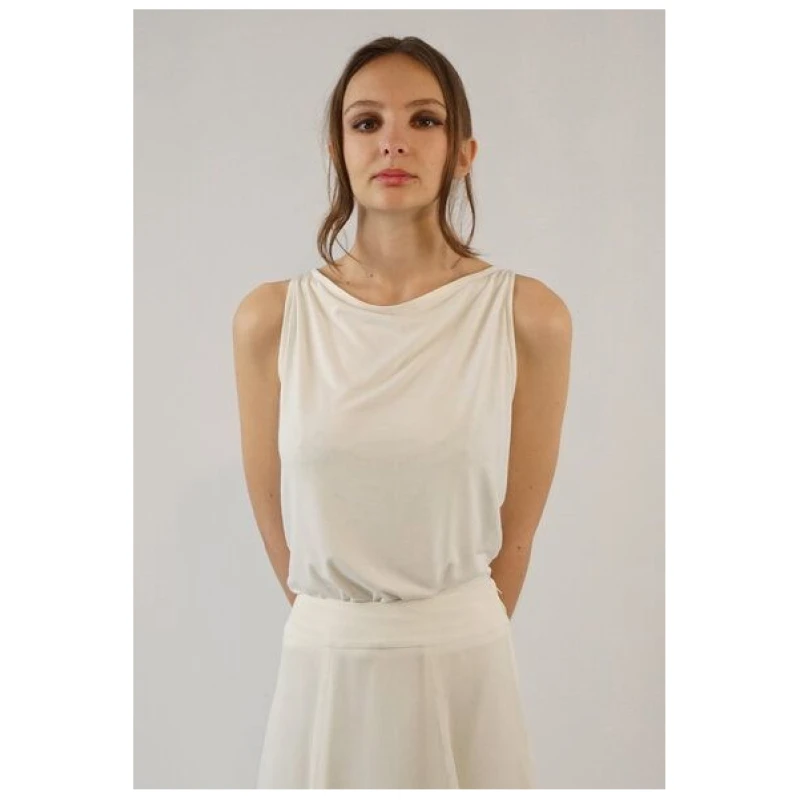 SinWeaver alternative fashion Brautoberteil schlicht ärmellos