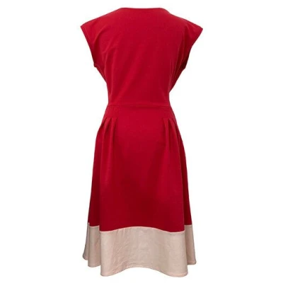 Skrabak Jerseykleid Anna aus Bio-Baumwolle mit Borte