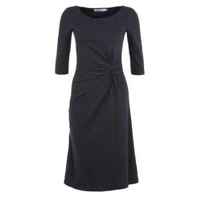 Skrabak Jerseykleid Gitte Knotendesign grau oder schwarz