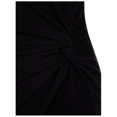 Skrabak Jerseykleid Miriam Knotendesign schwarz