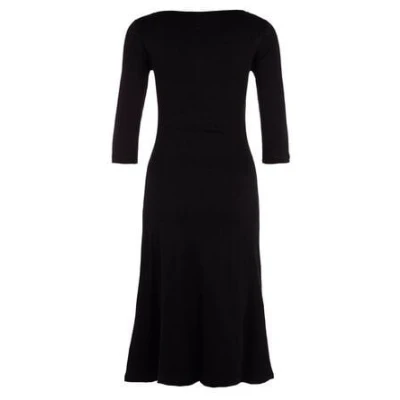Skrabak Jerseykleid Miriam Knotendesign schwarz