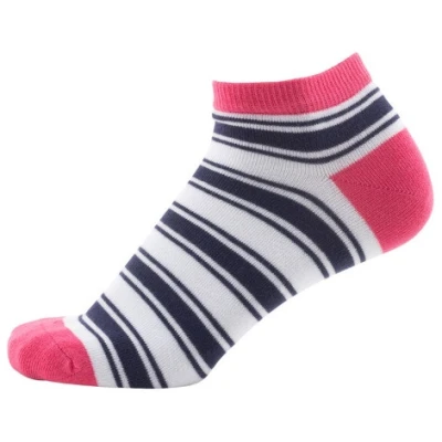 Sneaker Socken Streifen blau Gr. 35-38