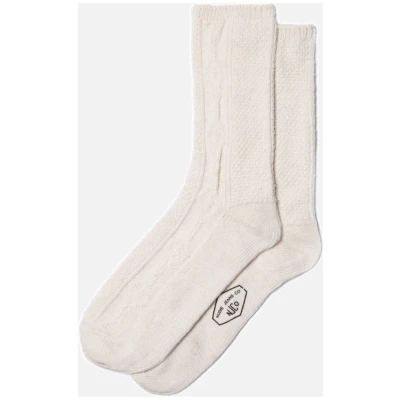 Socken Cable Off White