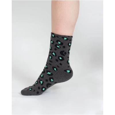 Socken Modell: Leopard Long