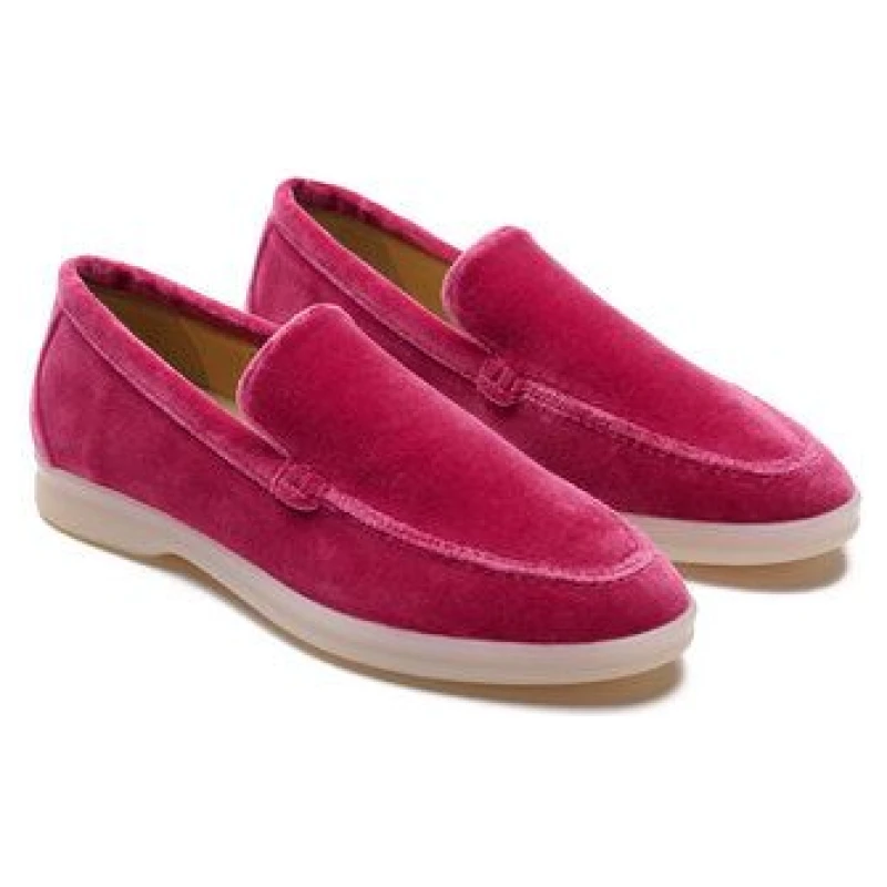 Solari Milano Veganer Samt-Loafer - Damen