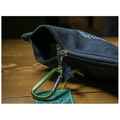 Soulcover FAIRREISEN Hygiene Reisetasche Kulturtasche mit Reißverschluss Bio Baumwolle 22 x 17 cm
