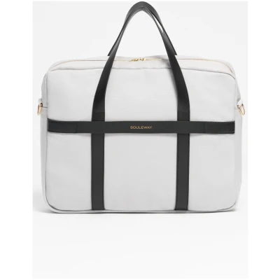 Souleway Damen vegan Laptop Bag Dust Grey