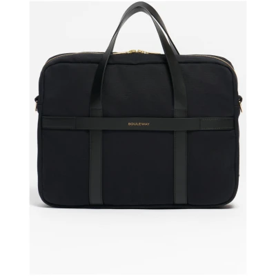 Souleway Damen vegan Laptop Bag Night Black