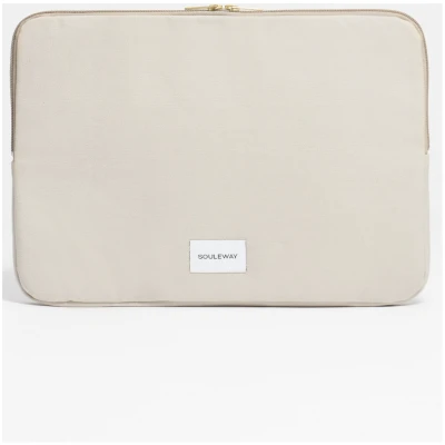 Souleway Damen vegan Laptop Sleeve Desert Sand