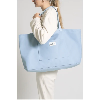 Souleway Damen vegan Shopper Dusty Blue