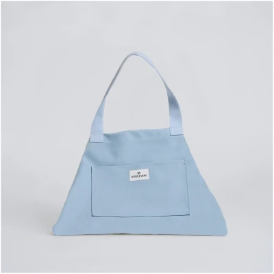 Souleway Damen vegan Shopper Dusty Blue