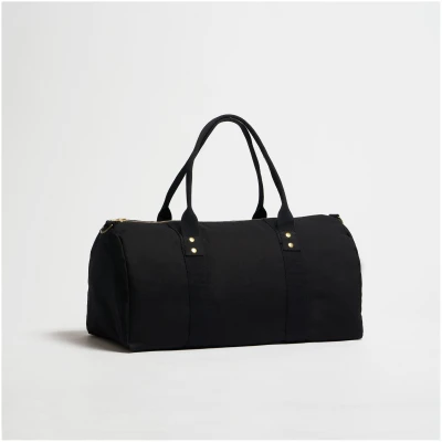 Souleway Damen vegan Weekender Nacht Schwarz