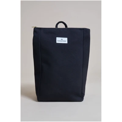 Souleway Herren vegan Rucksack Simple L Night Schwarz