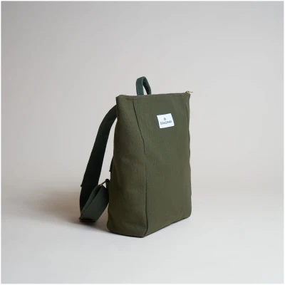 Souleway Herren vegan Rucksack Simple S Dark Olive