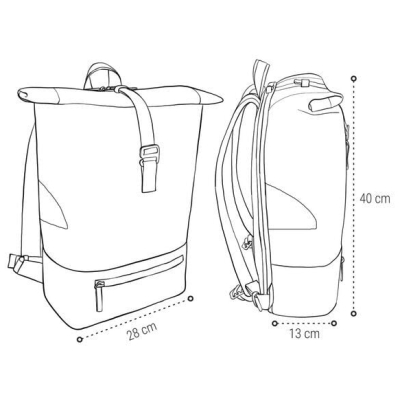 Sperling "Daily" Rucksack aus Kork und recyceltem PET