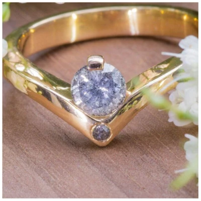 Spirit of Island Gold Ring | Diamant Brillant