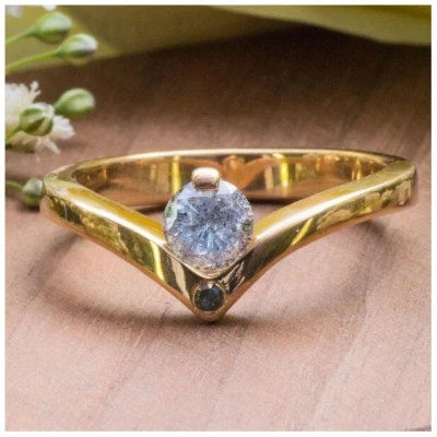 Spirit of Island Gold Ring | Diamant Brillant