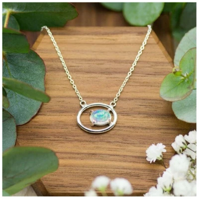 Spirit of Island Halskette mit Anhänger | Opals Orbit